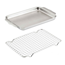 Hestan Provisions OvenBond Tri-Ply Quarter Sheet Pan with Rack 