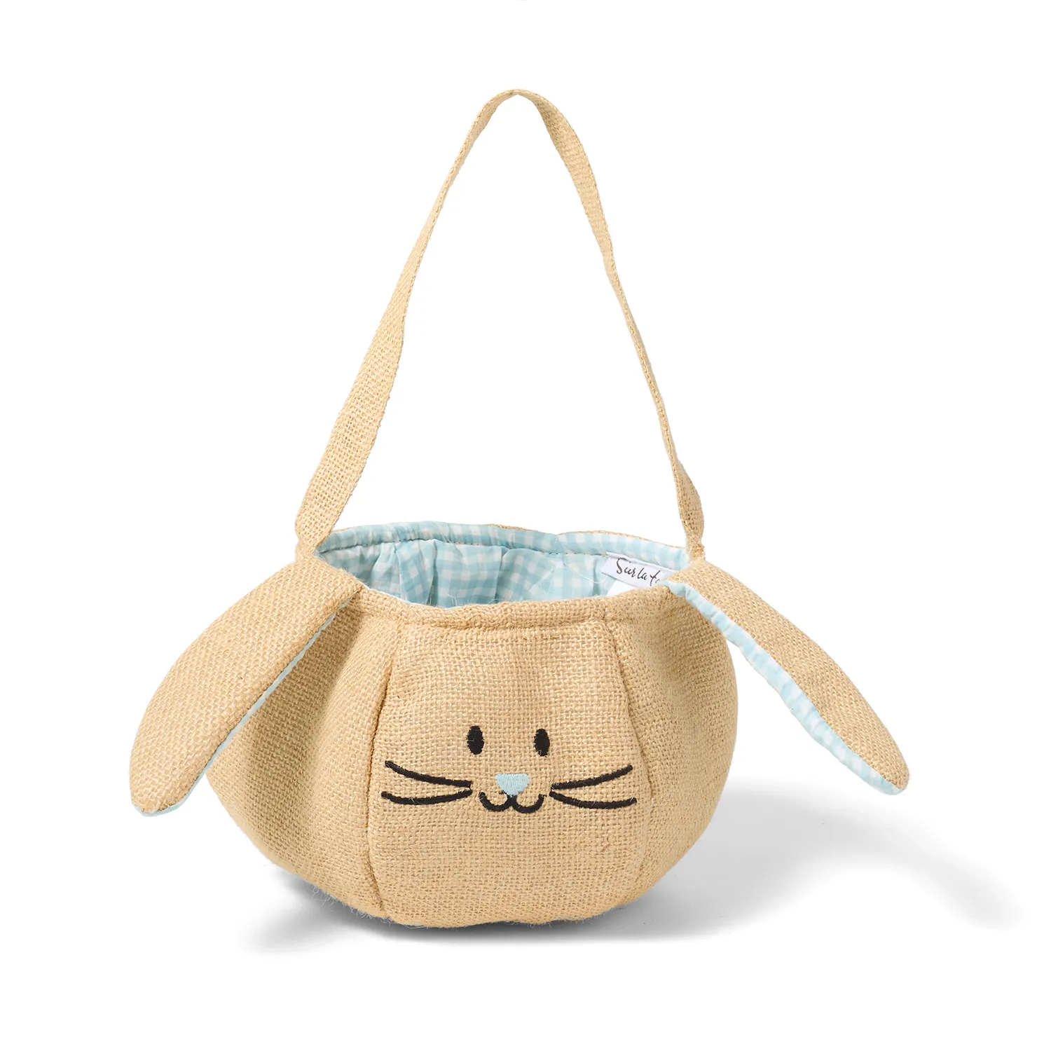 Sur La Table Blue Easter Bunny Basket