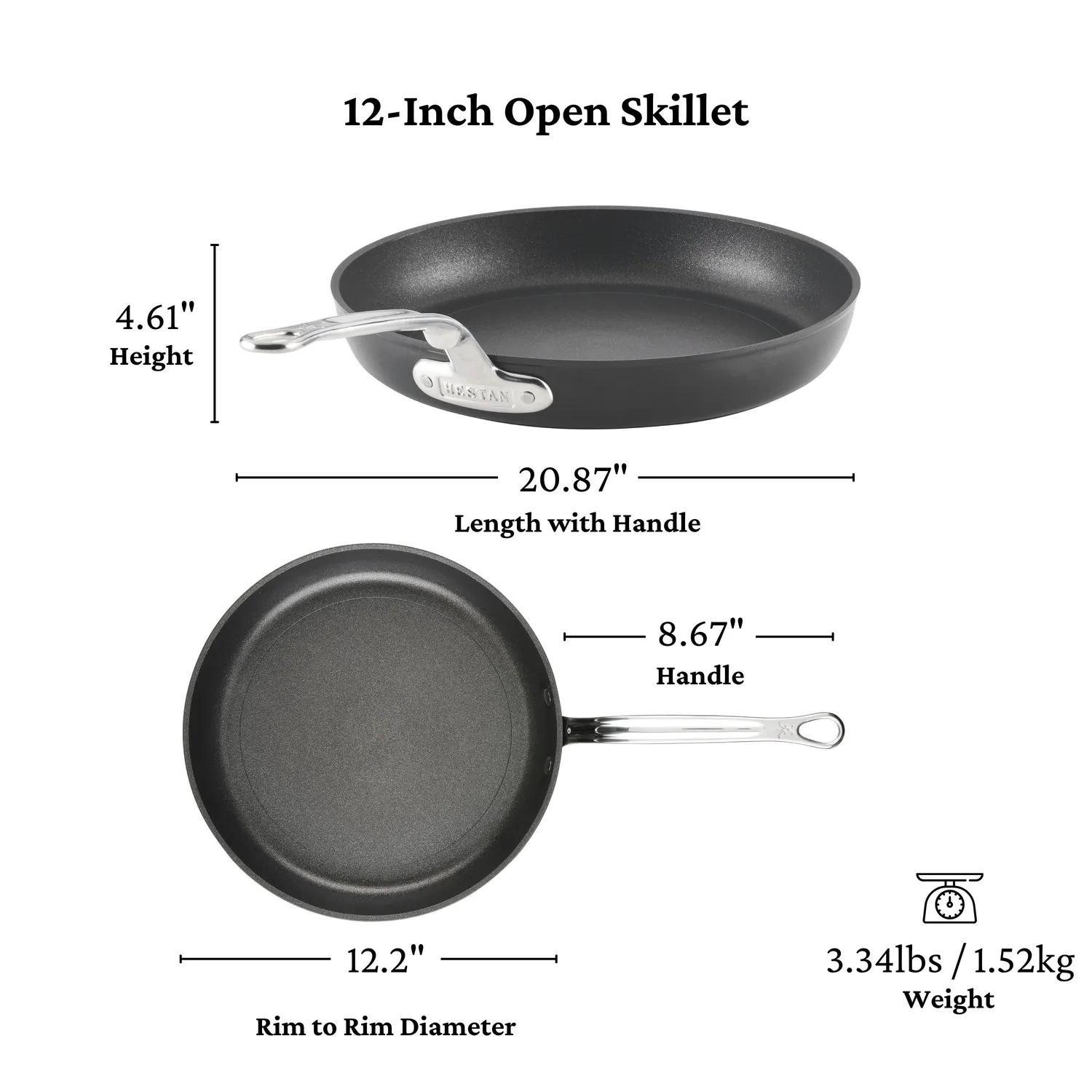 Hestan TITUM® Fusion Nonstick Skillet