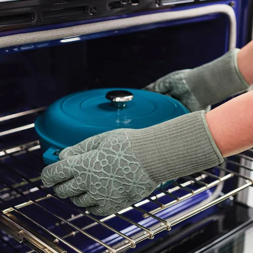 Sur La Table Large Tile Oven Gloves, Set of 2