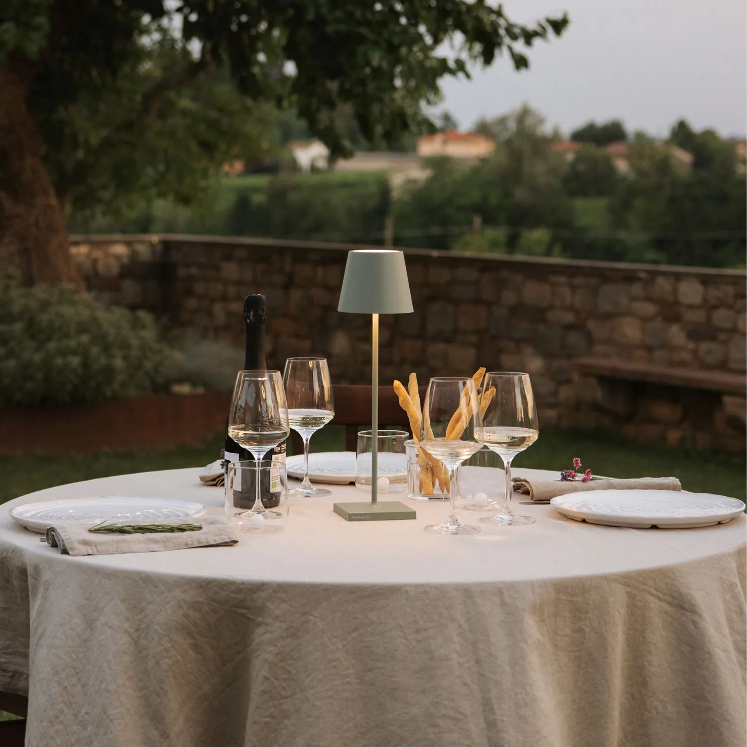 Zafferano Poldina Pro Indoor/Outdoor Cordless Table Lamp