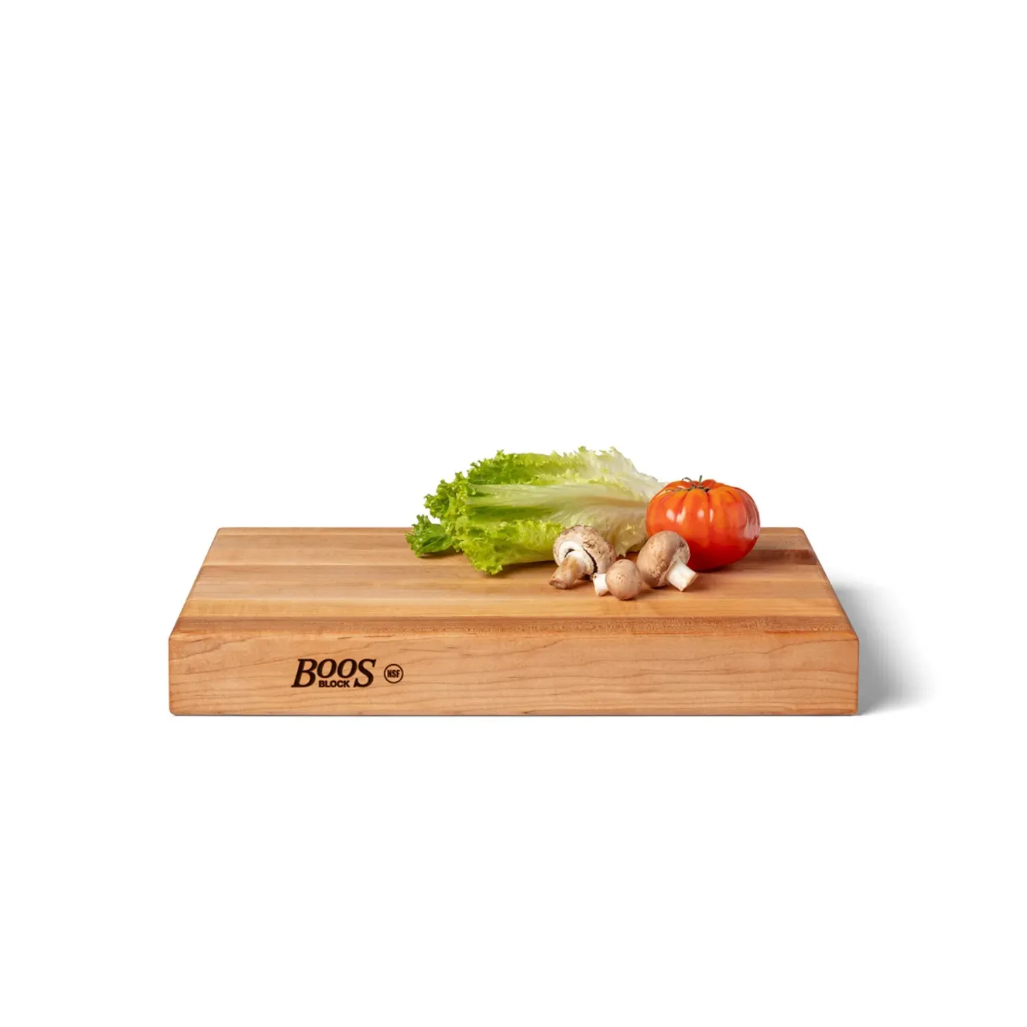 John Boos Maple Edge-Grain Cutting Boards w/ Insert, 2.25" Thick