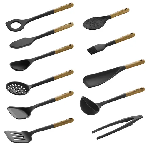 Staub Silicone & Wood Tool Sets