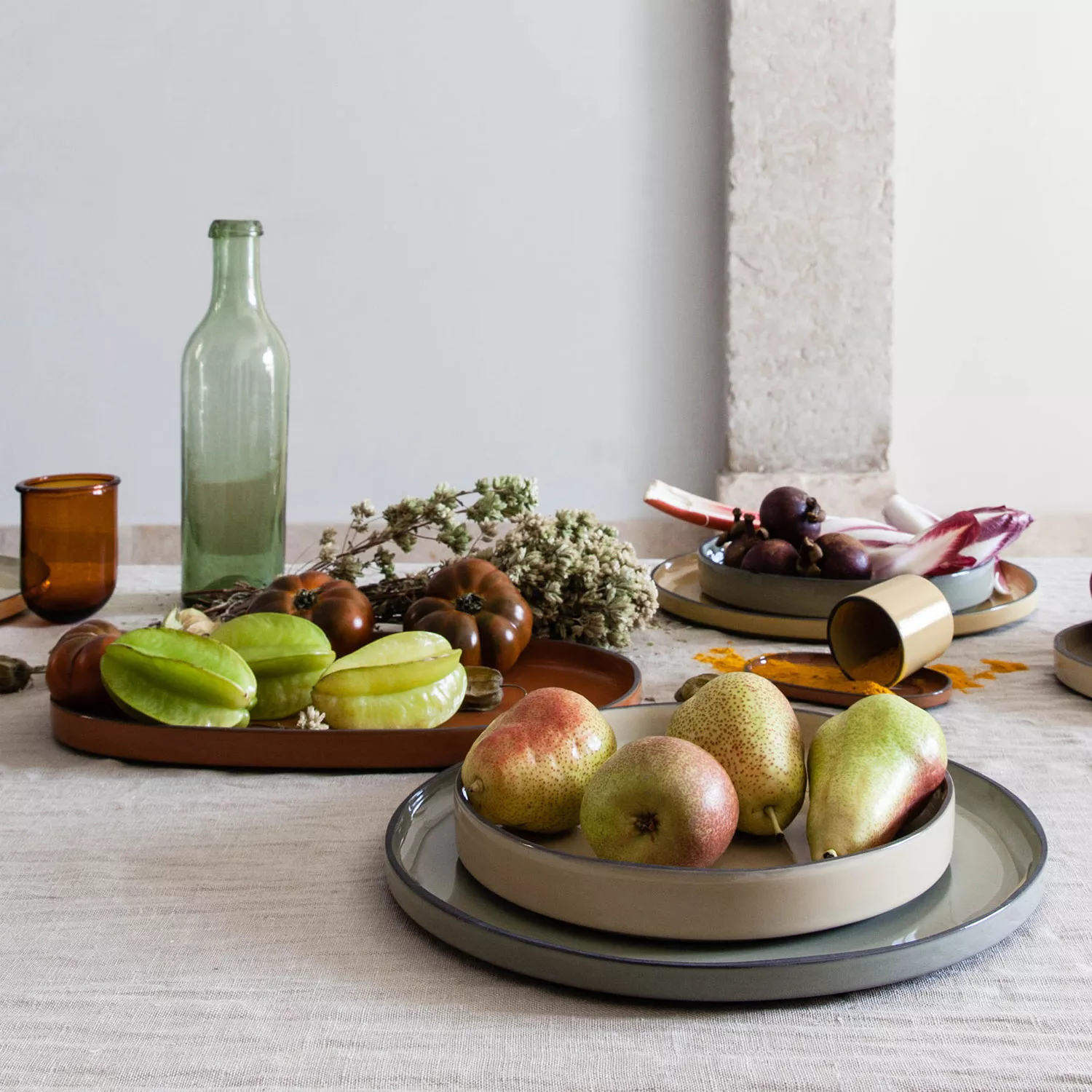 Revol Caractère Dinner Plates, 10.25", Set of 4