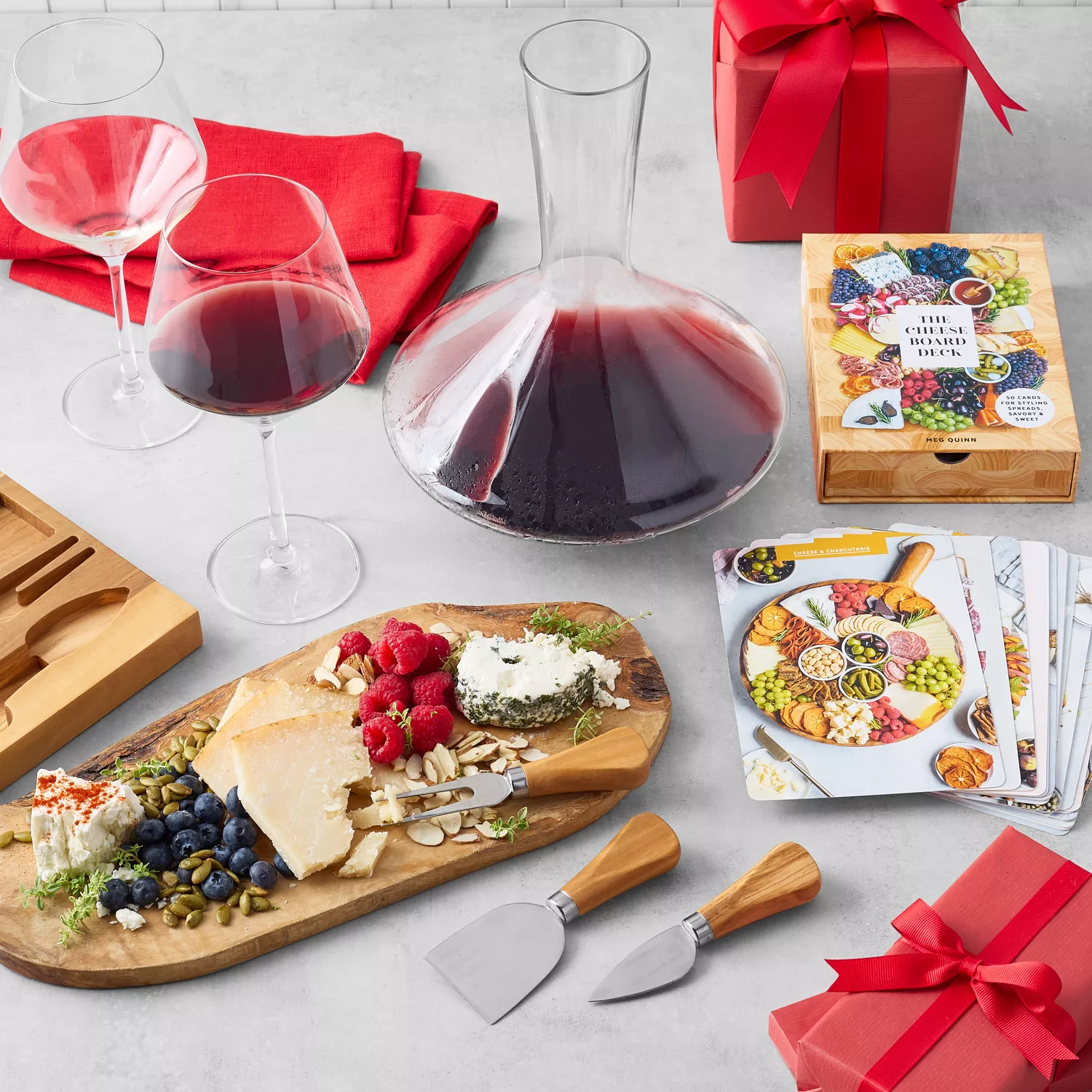 The Cheese Board Deck: 50 Cards for Styling Spreads, Savory & Sweet  