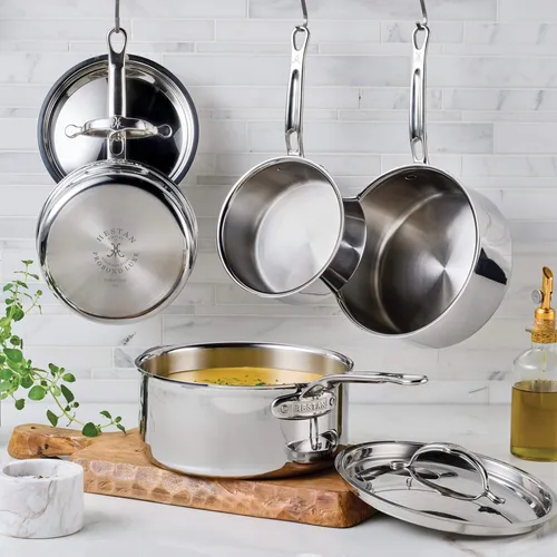 Hestan ProBond Luxe Stainless Steel 5-Piece Cookware Set