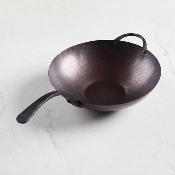 Smithey Carbon Steel Wok, 12.5"