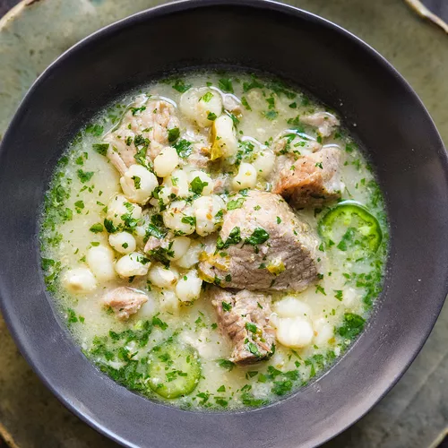 Pork and Hominy Stew