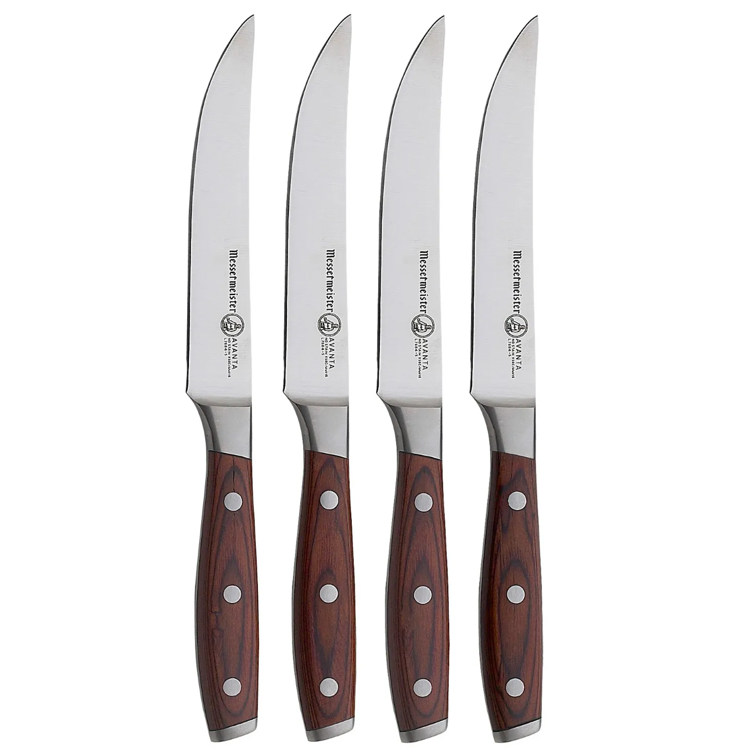 Messermeister Avanta Forged 4-Piece Steak Knife Set