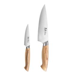 Cangshan OLIV 2-Piece Chef & Paring Knife Set These are beautiful knives, ridiculously sharp, no problem performing the paper test?