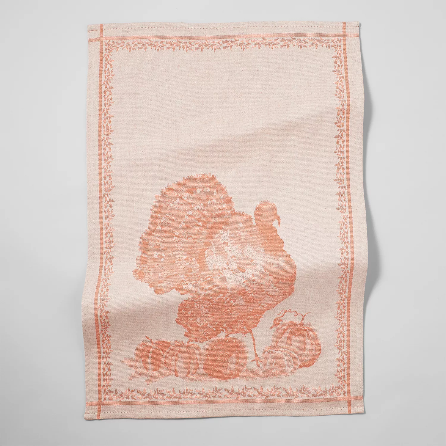 Sur La Table Jacquard Pumpkin Kitchen Towel