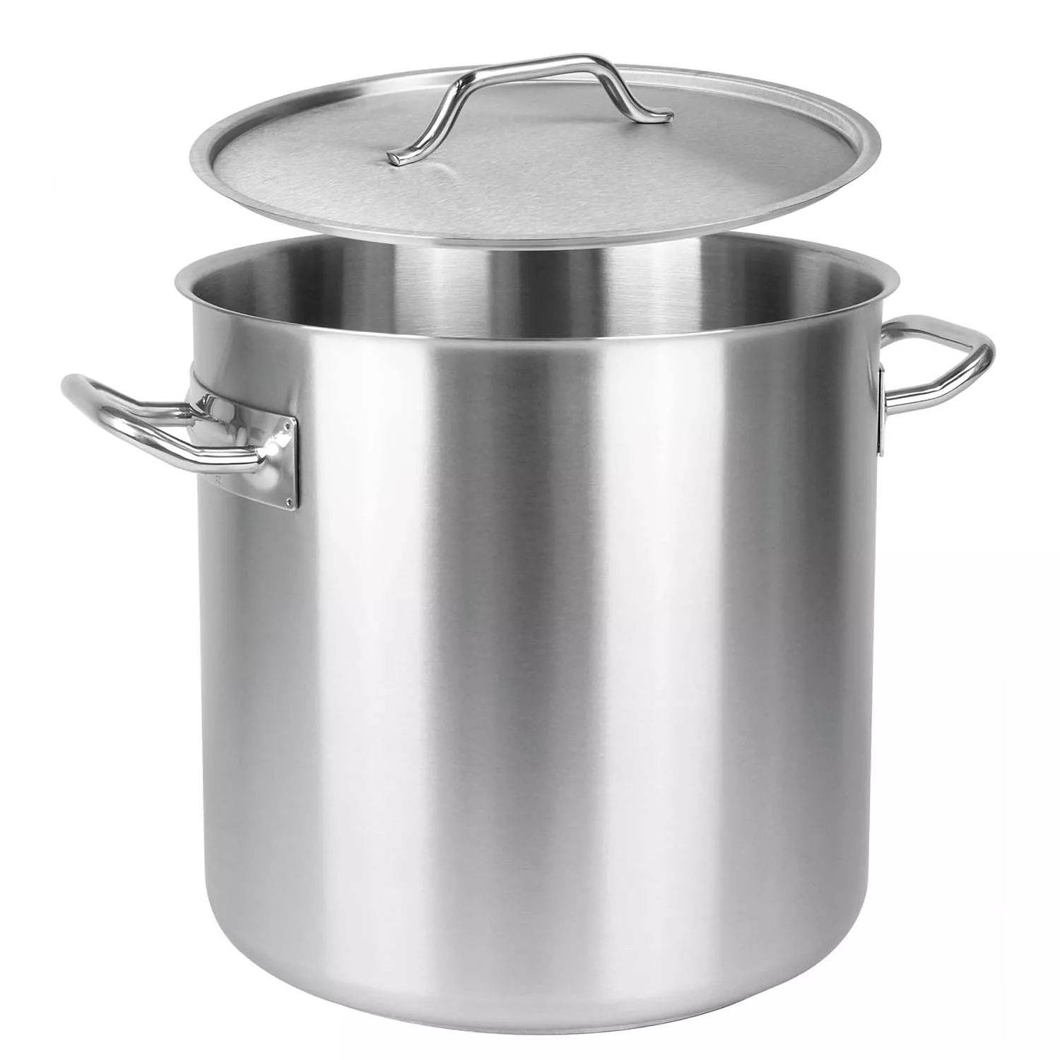 Stainless Steel Stockpot Kitchen Cooking Pot Thick Bottom Heavy Duty Dual  Handle Nonstick Soup Pot Small Saucepan for Cooking Warming Milk
