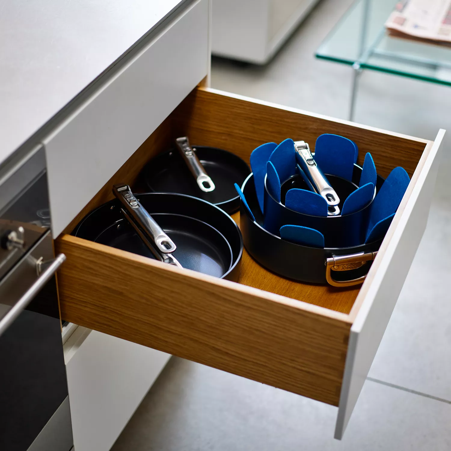 Joseph Joseph Space Ceramic Nonstick 10-Piece Cookware Set