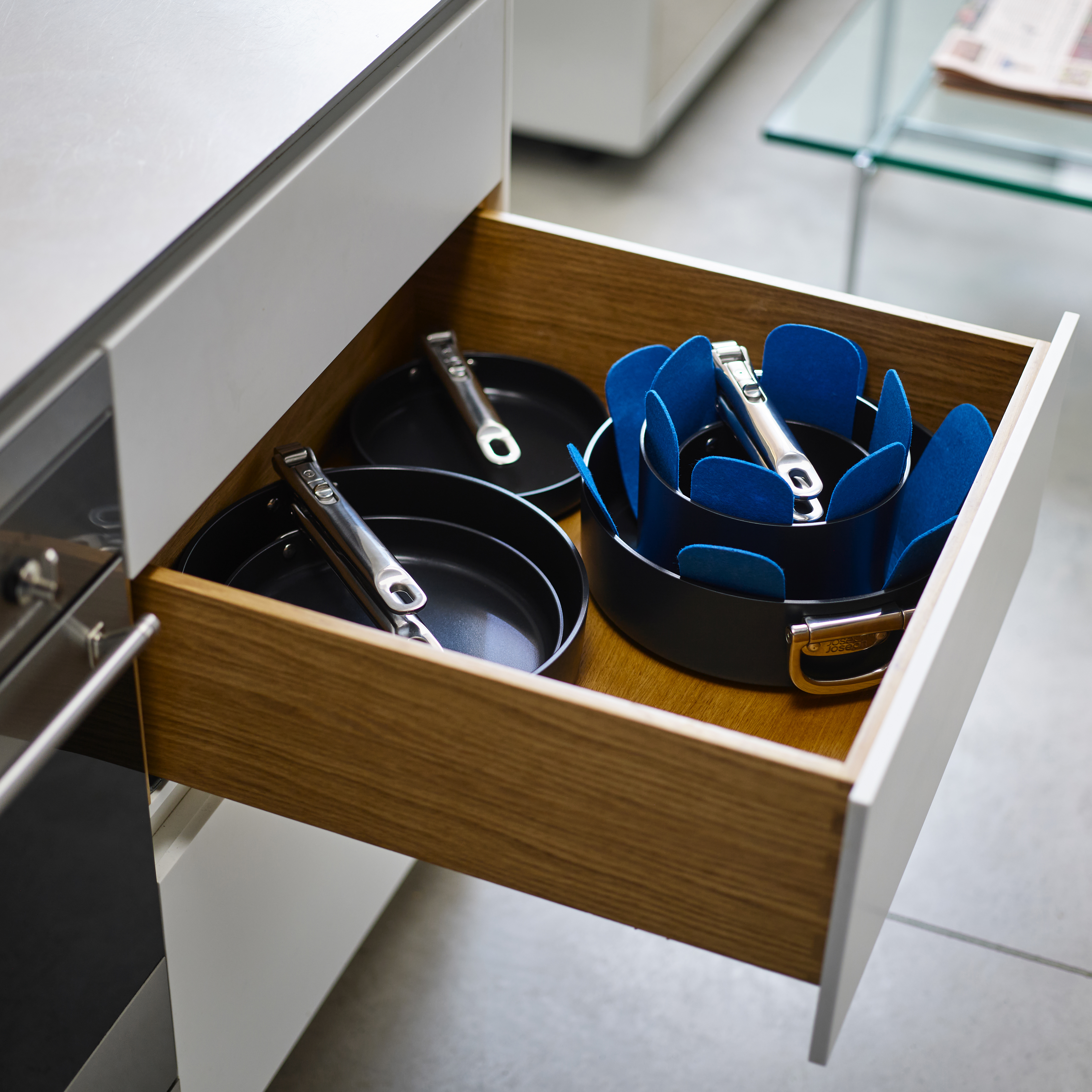 Joseph Joseph Space Ceramic Nonstick 10-Piece Cookware Set