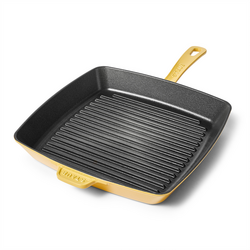Staub Square Grill Pan, 12" I love the way this pan compliments my enameled pots and pans