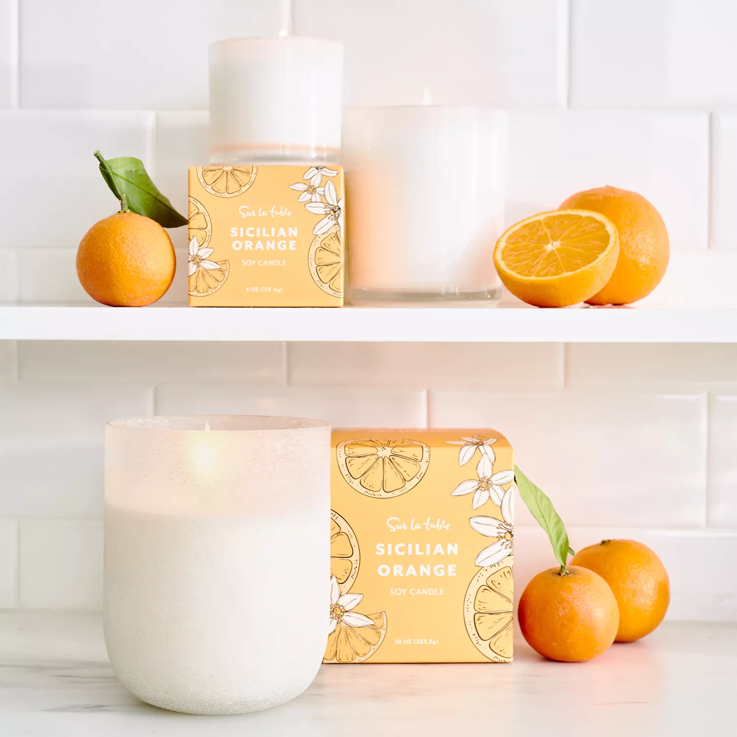 Sur La Table Sicilian Orange Candle