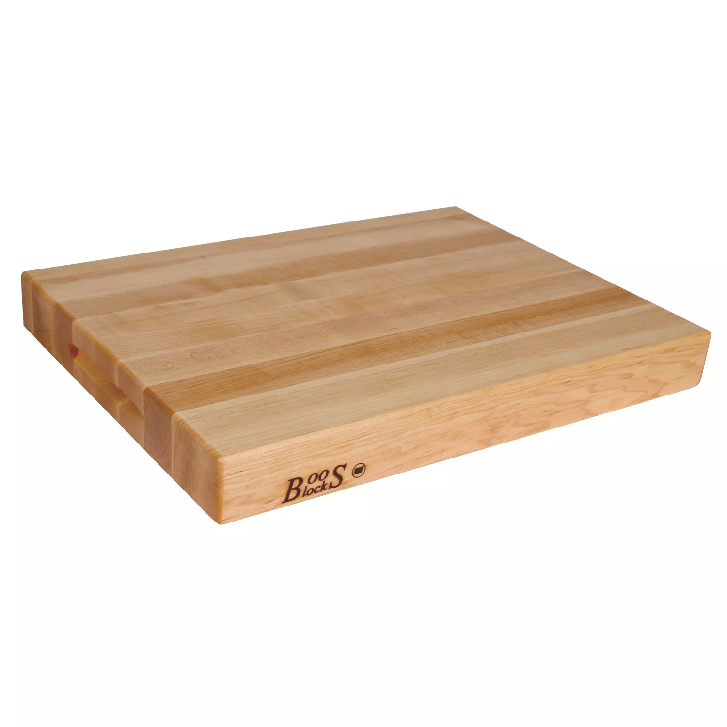 John Boos Maple Edge-Grain Cutting Boards w/ Insert, 2.25" Thick