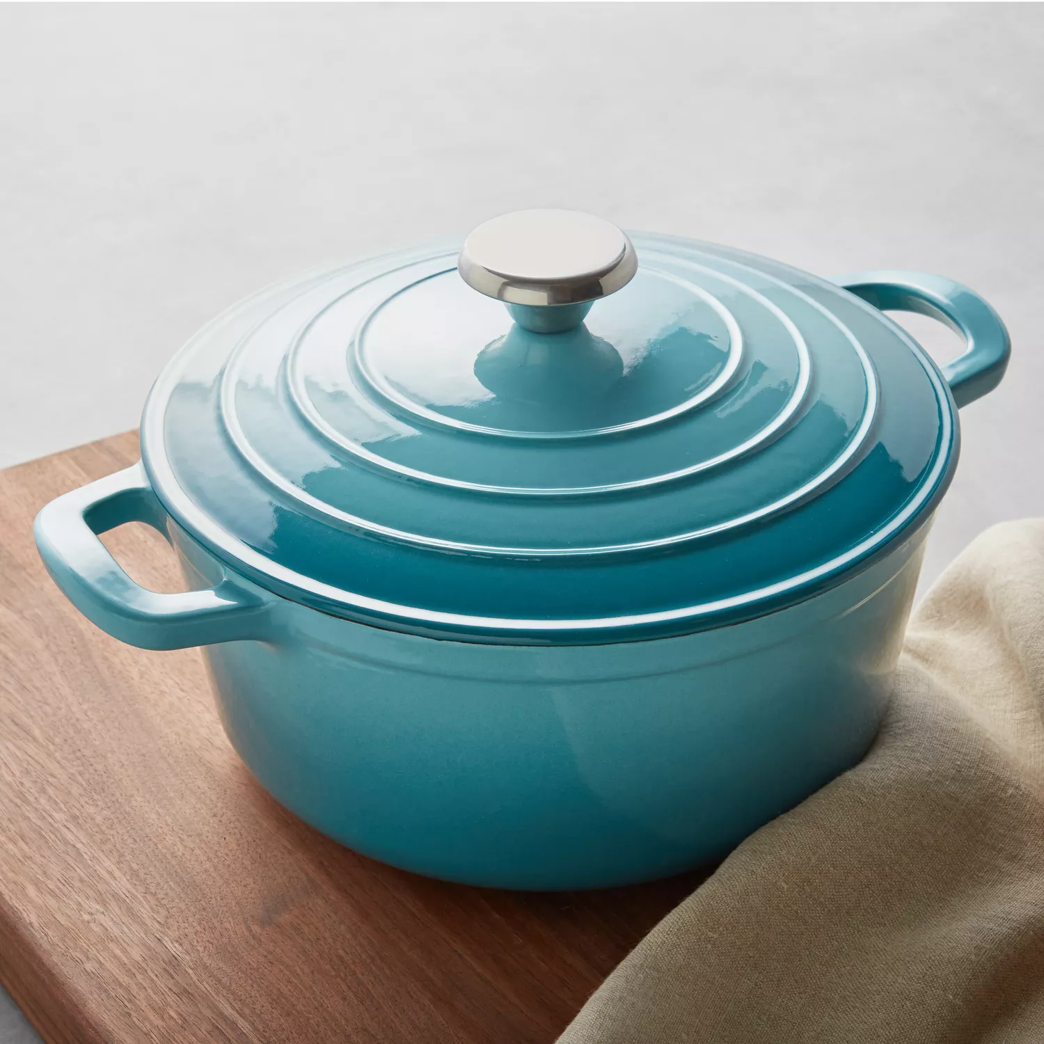 Sur La Table Enameled Cast Iron Covered Dutch Oven, 4 qt.