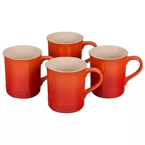 Le Creuset Mugs, Set of 4