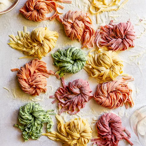 Naturally Colored Fettuccine