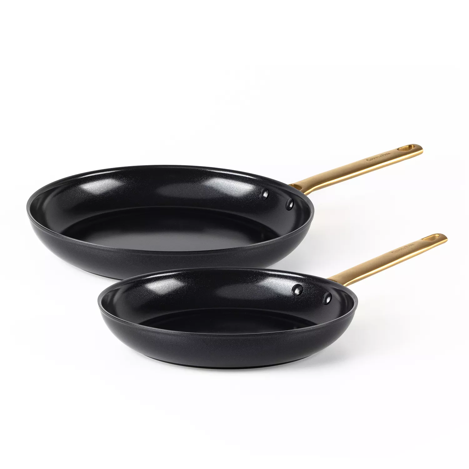 GreenPan Reserve Ceramic Nonstick Frypan, Set of 2 - Black