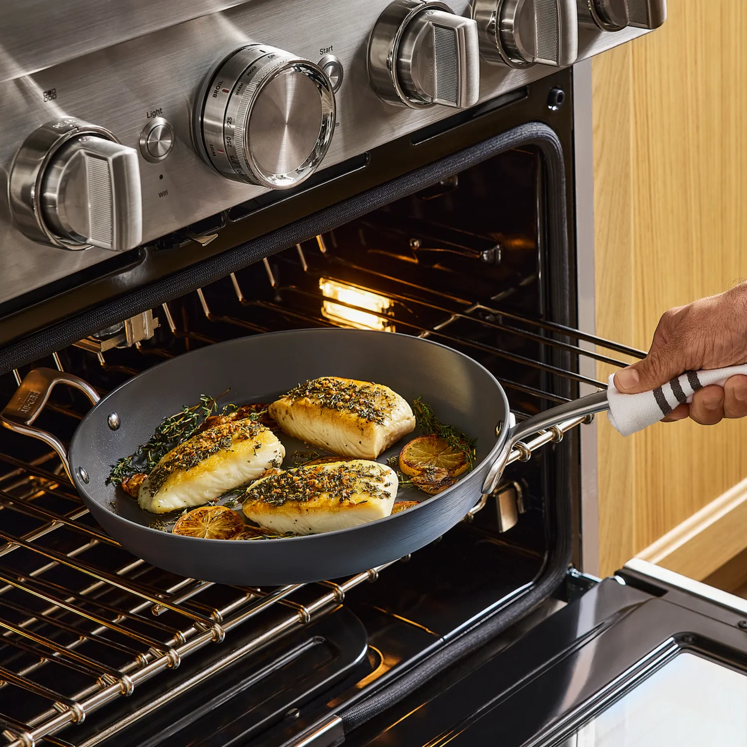 All-Clad HA1 Ceramic Nonstick Skillet with Lid