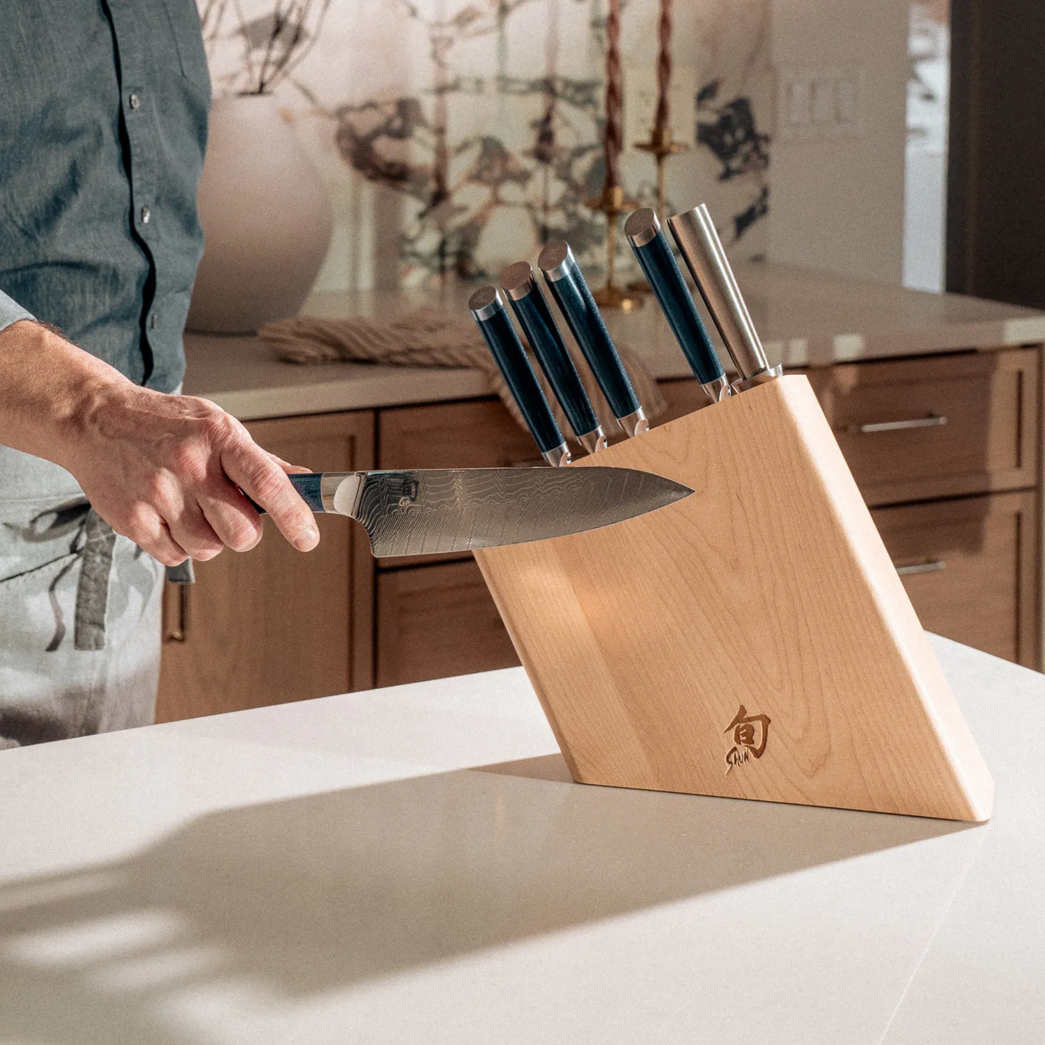 Shun Shiranami 6-Piece Knife Block Set
