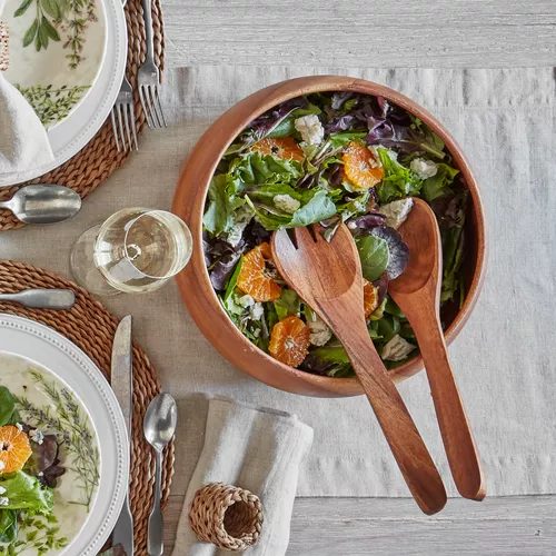 Sur La Table Natural Linen Table Runner, 108" x 16"