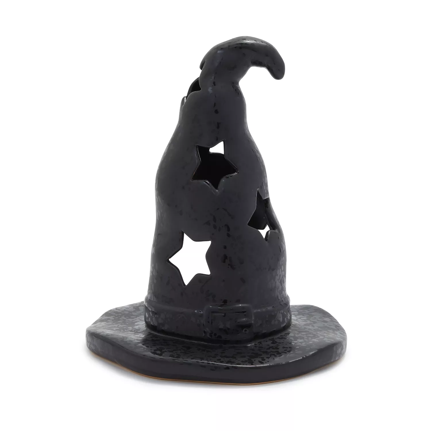 Sur La Table Halloween Witch Hat Tealight Candle Holder, 10&#34;