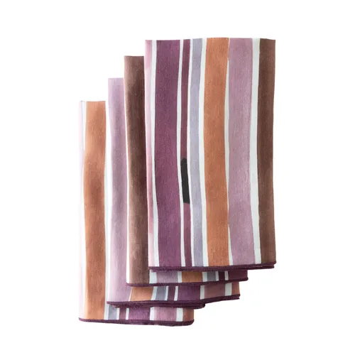 Goldie Home Lisbon Stripe Napkins, Set of 4