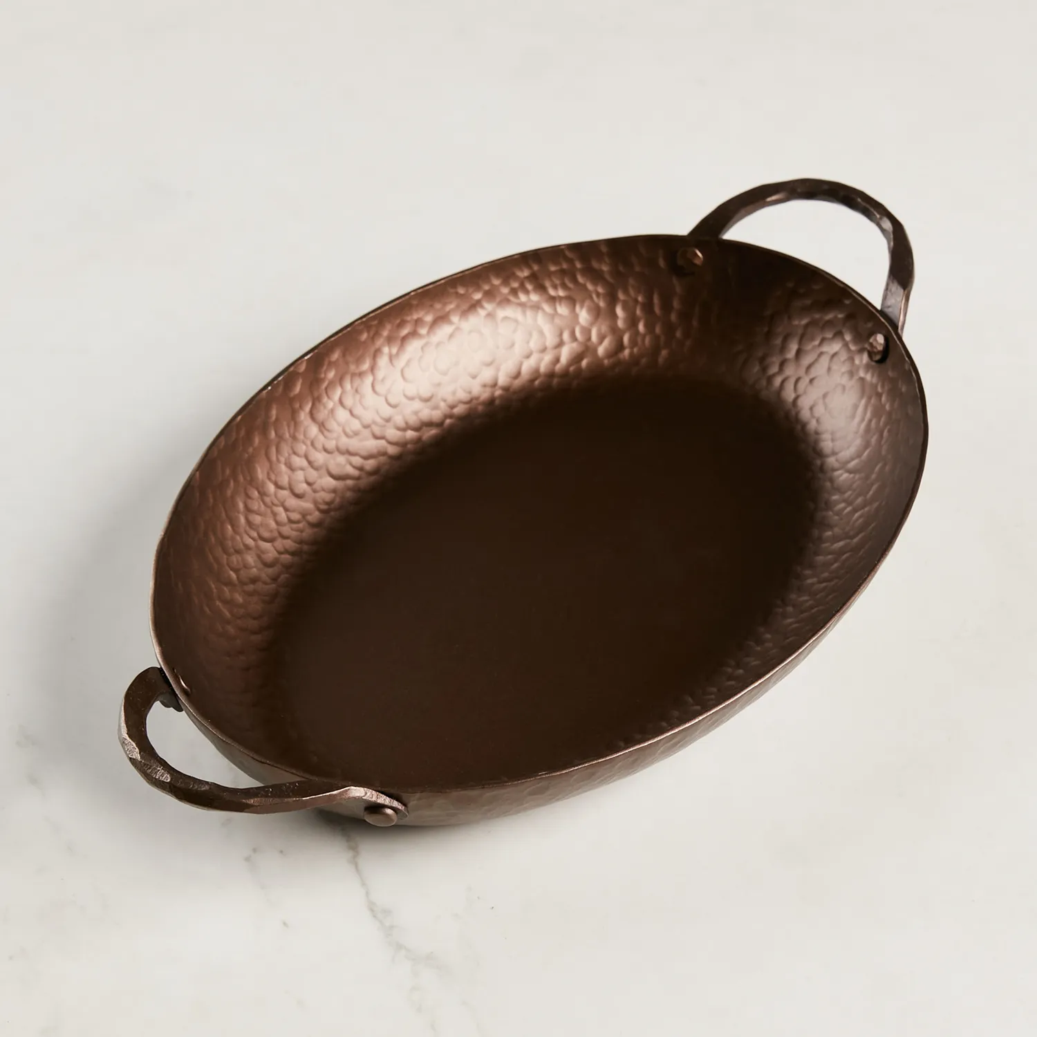 Smithey Carbon Steel Oval Roaster, 11"x 7"