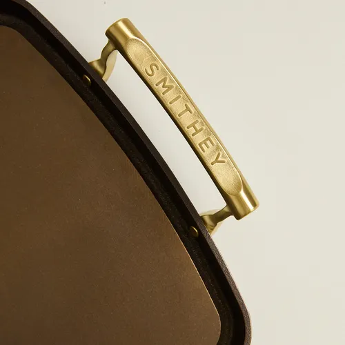 Smithey Polished Cast Iron Double Burner Griddle, 19.5"x12"