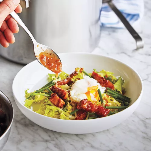 Frisee Salad with Sous Vide Egg