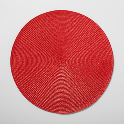 Sur La Table Round Woven Placemat Not only are they easy to clean, but when under the plate, they give the appearance of a charger, thus setting off the place setting