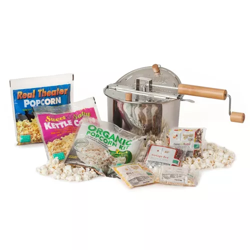 Whirley Pop Hand Crank Popcorn Popper - Reading China & Glass