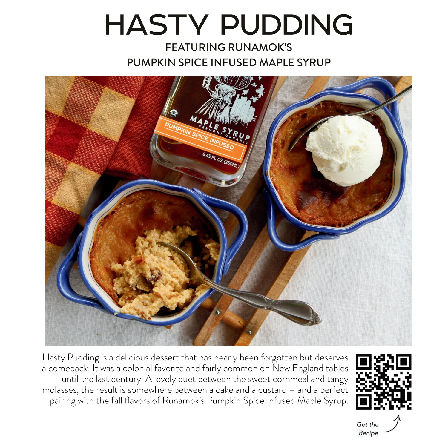 Runamok Pumpkin Spice-Infused Maple Syrup