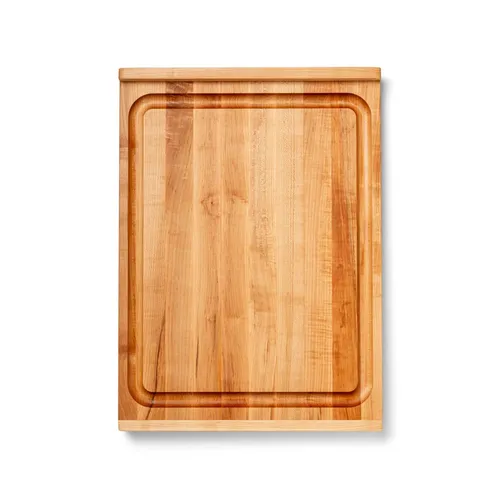 John Boos Maple Edge-Grain Countertop Cutting Board w/ Juice Groove, 23.75" x 17.25" x 1.25"