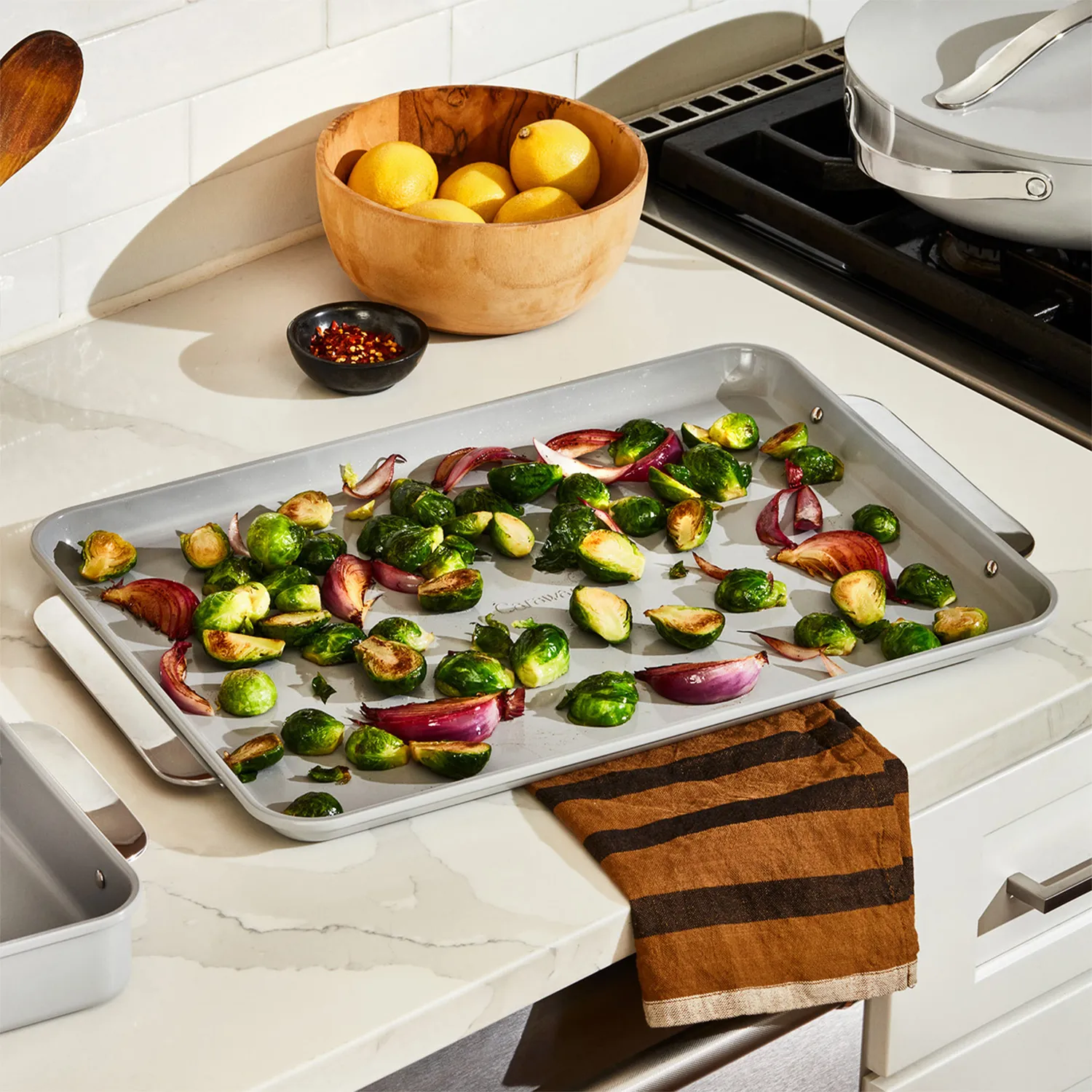 Caraway Ceramic Nonstick Baking Sheet Duo
