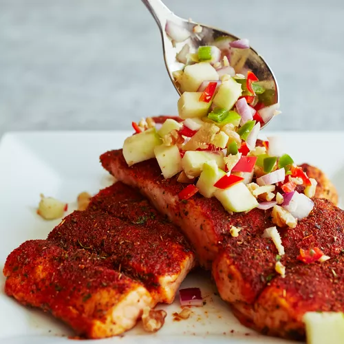 Blackened Orchard Salmon