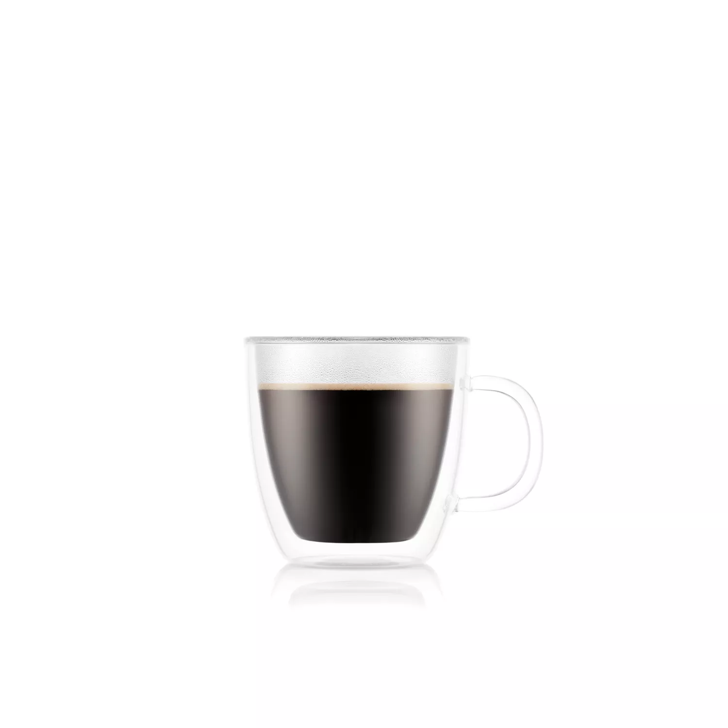 Bodum Bistro Double Wall Espresso Glasses, 5 oz., Set of 2