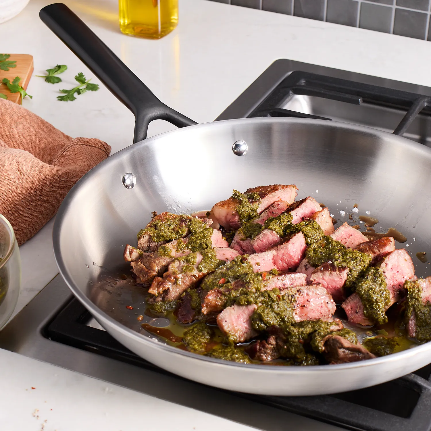 Zwilling Milano Stainless Steel Skillets
