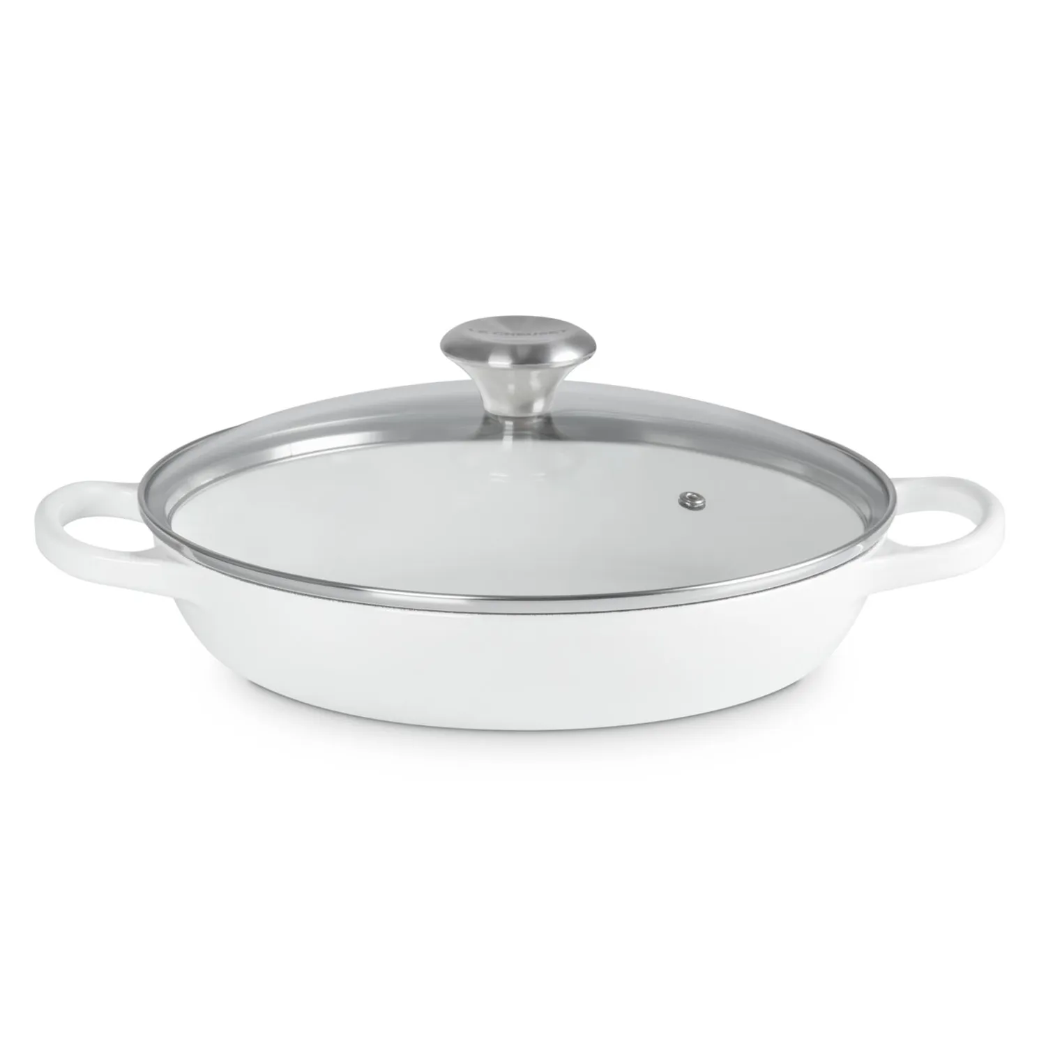 Le Creuset Signature Braiser with Glass Lid, 2.25 qt.