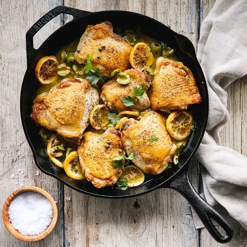 Tuscan Rosemary Chicken Under A Brick