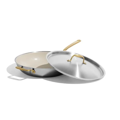 Made In CeramiClad 2.0 Non-Stick 6 Qt. Weeknight Pan