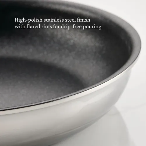 Hestan ProBond Luxe Stainless Steel TITUM™ Nonstick Skillet