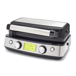 GreenPan Elite Ceramic Nonstick 2-Square Waffle Maker PFAS-free, perfect waffles on first try