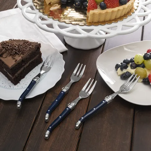 French Home Laguiole Cake Forks, Set of 4