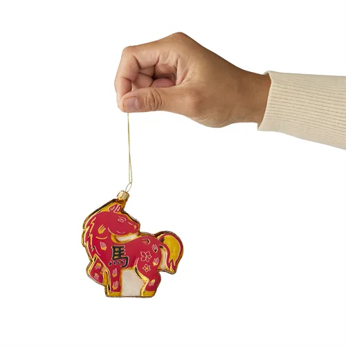 Sur La Table Lunar New Year Horse Ornament