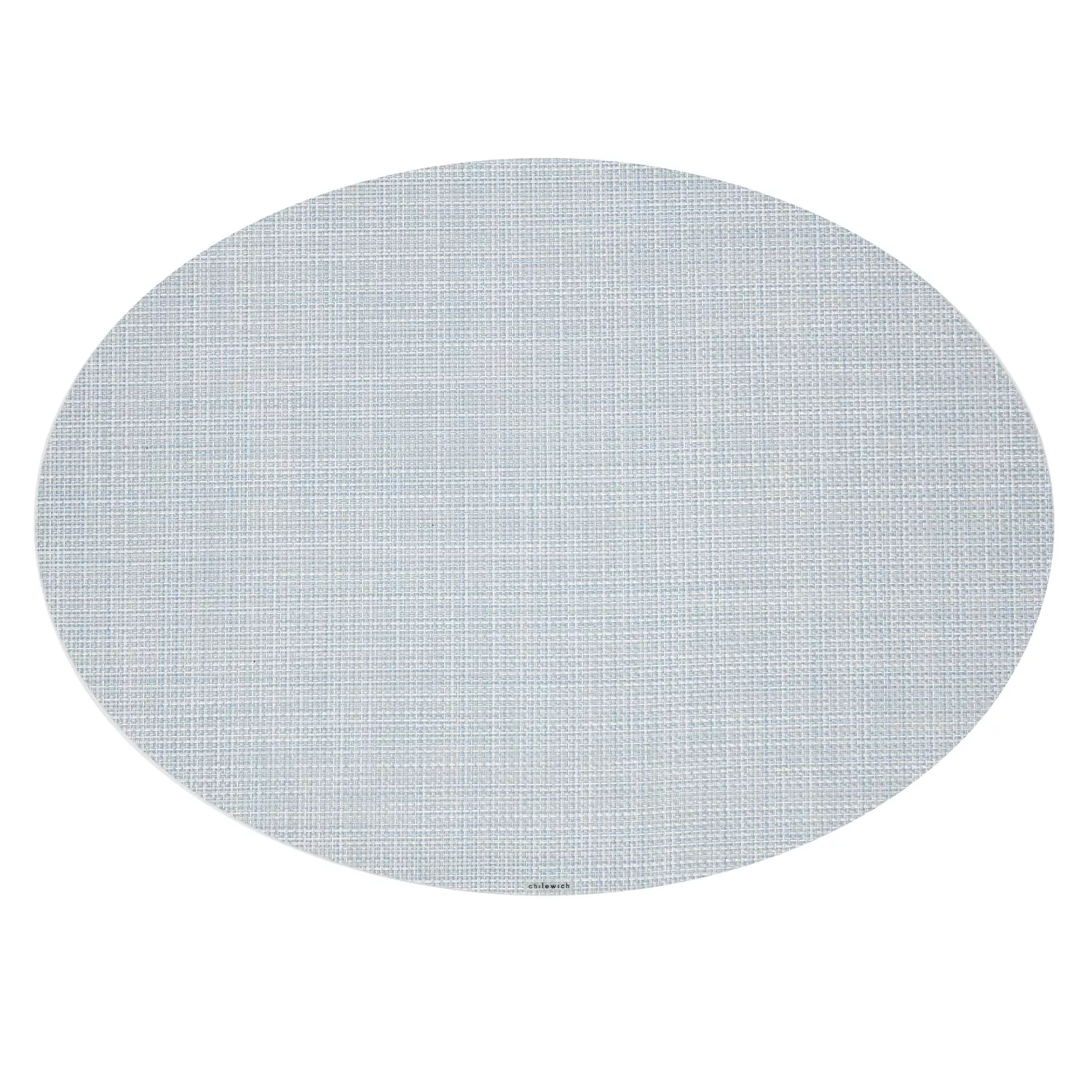 Chilewich Mini Basketweave Oval Placemat, 14&#34; x 19.25&#34;