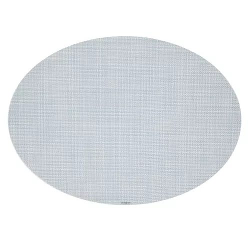 Chilewich Mini Basketweave Oval Placemat, 14" x 19.25"